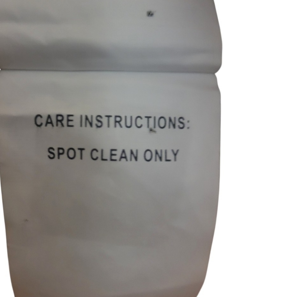 VTG Pillow Embellished Gold Fabric Beaded Pattern Sequence India 1990, 17" X 17" - Picture 11 of 11